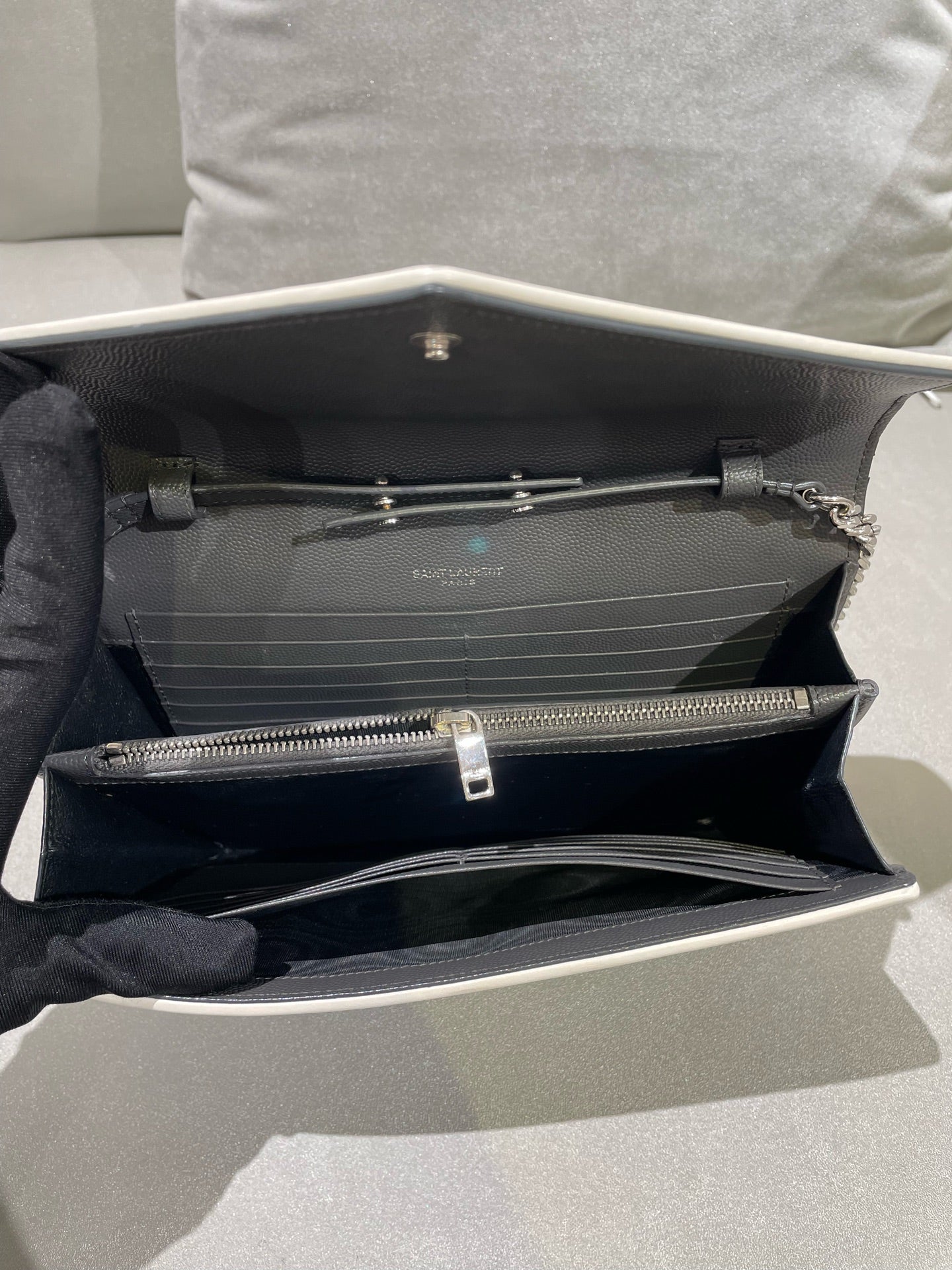 Saint laurent Gray 377828BOWF21292