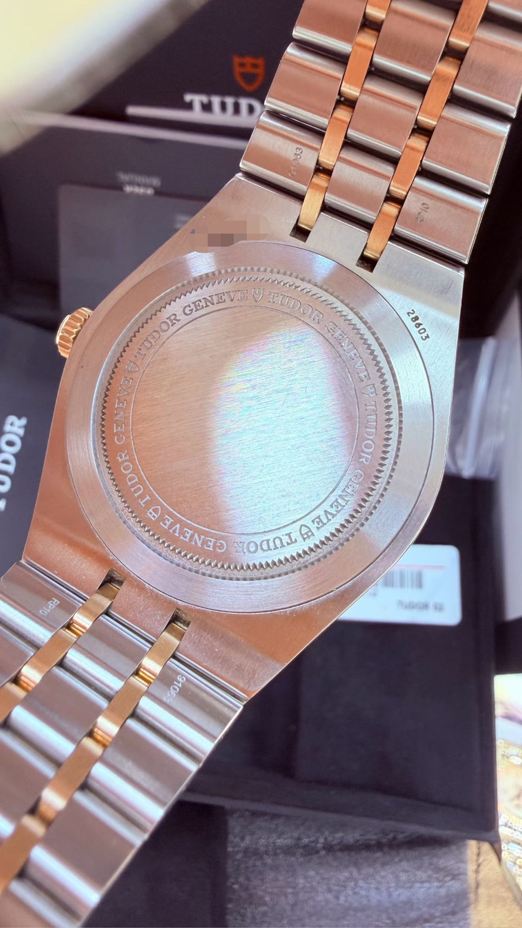 Tudor Tudor Royal Collection Gold Automatic (self-winding) watch 41 millimeters m28603-0004