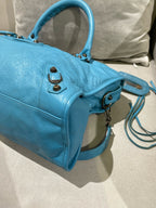 Balenciaga CITY Blue Shoulder Bag 115748-D94JT-4230