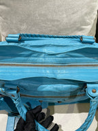 Balenciaga CITY Blue Shoulder Bag 115748-D94JT-4230