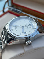 Tudor Junjue Sunday Calendar Model Silver Automatic (self-winding) watch 39 millimeters m56000-0003
