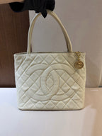 Chanel White Tote