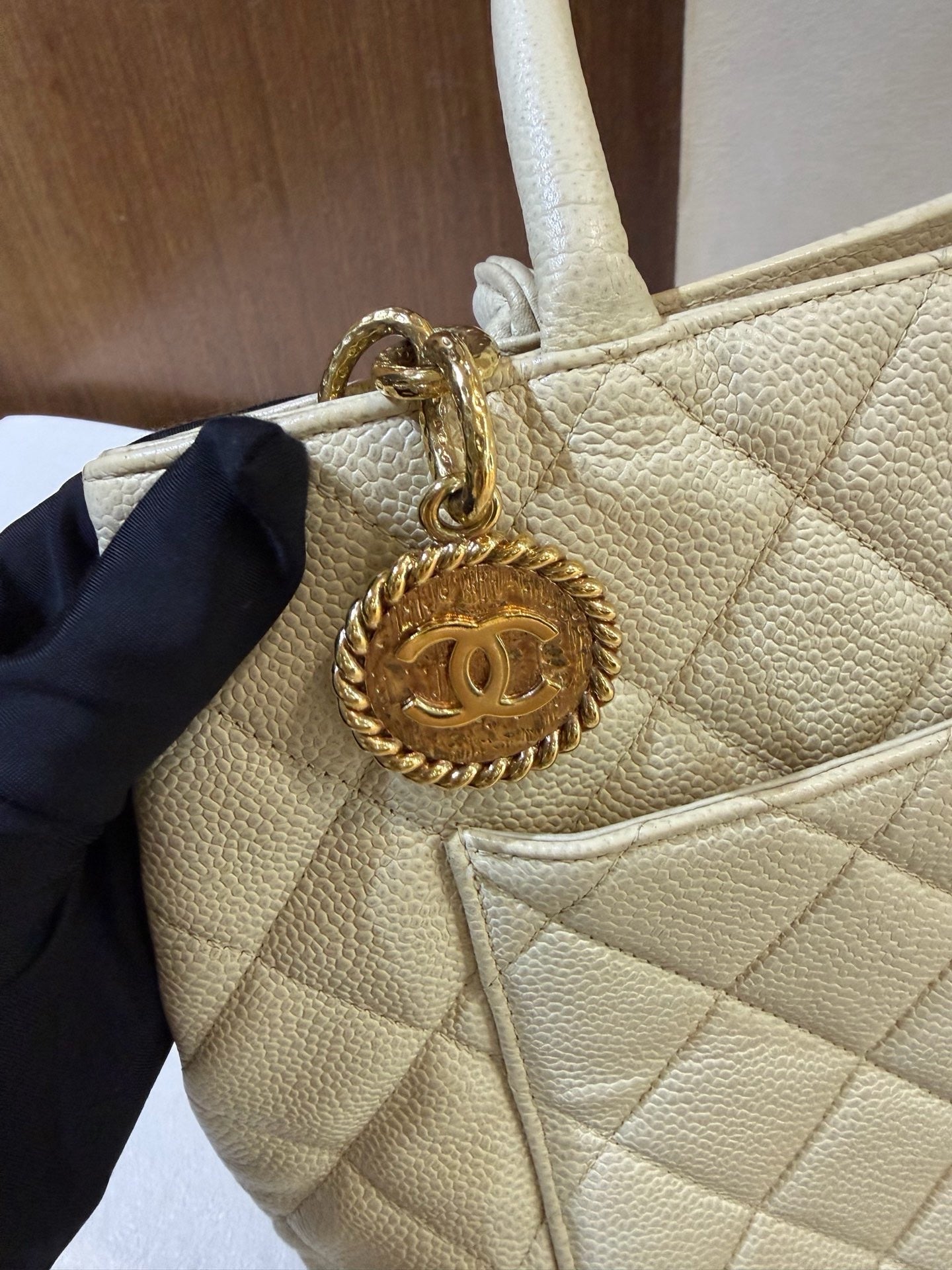 Chanel White Tote