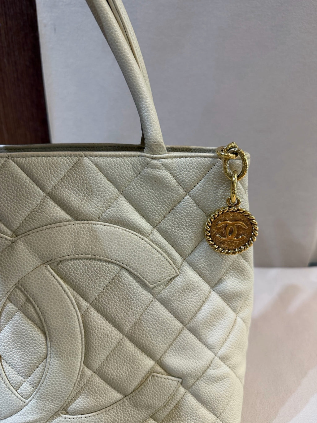 Chanel White Tote