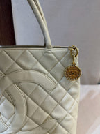 Chanel White Tote