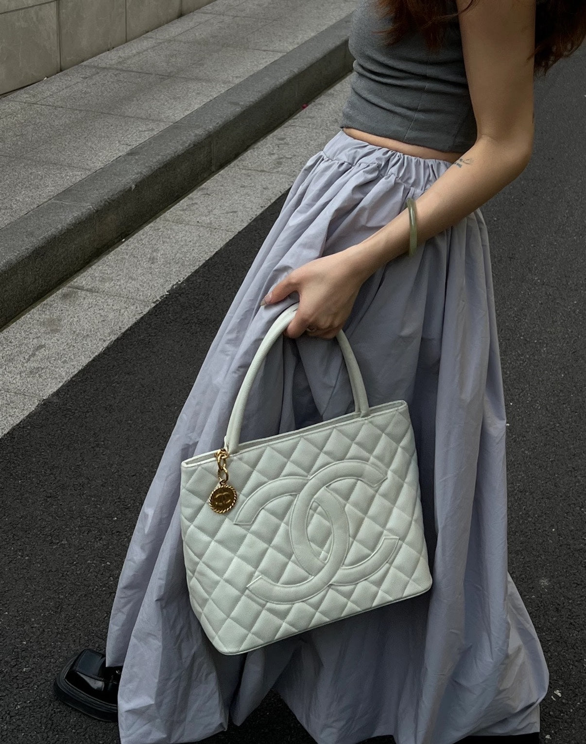 Chanel White Tote
