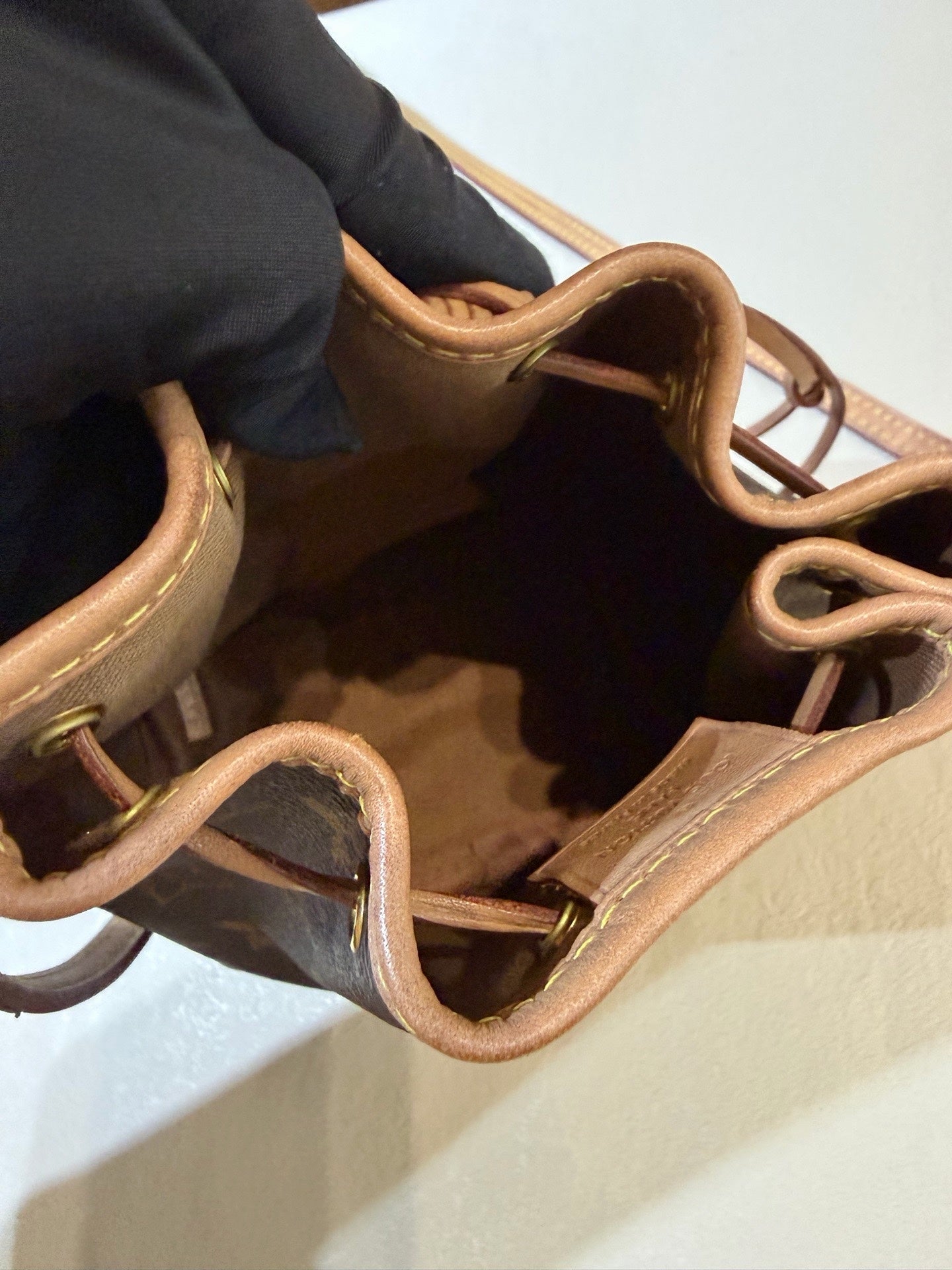 Louis Vuitton Bucket & Drawstring Bag
