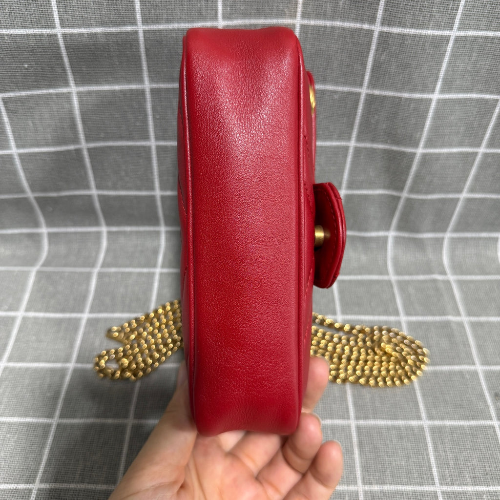 Gucci GG Marmont Collection Red 476433 DTDHT 6832