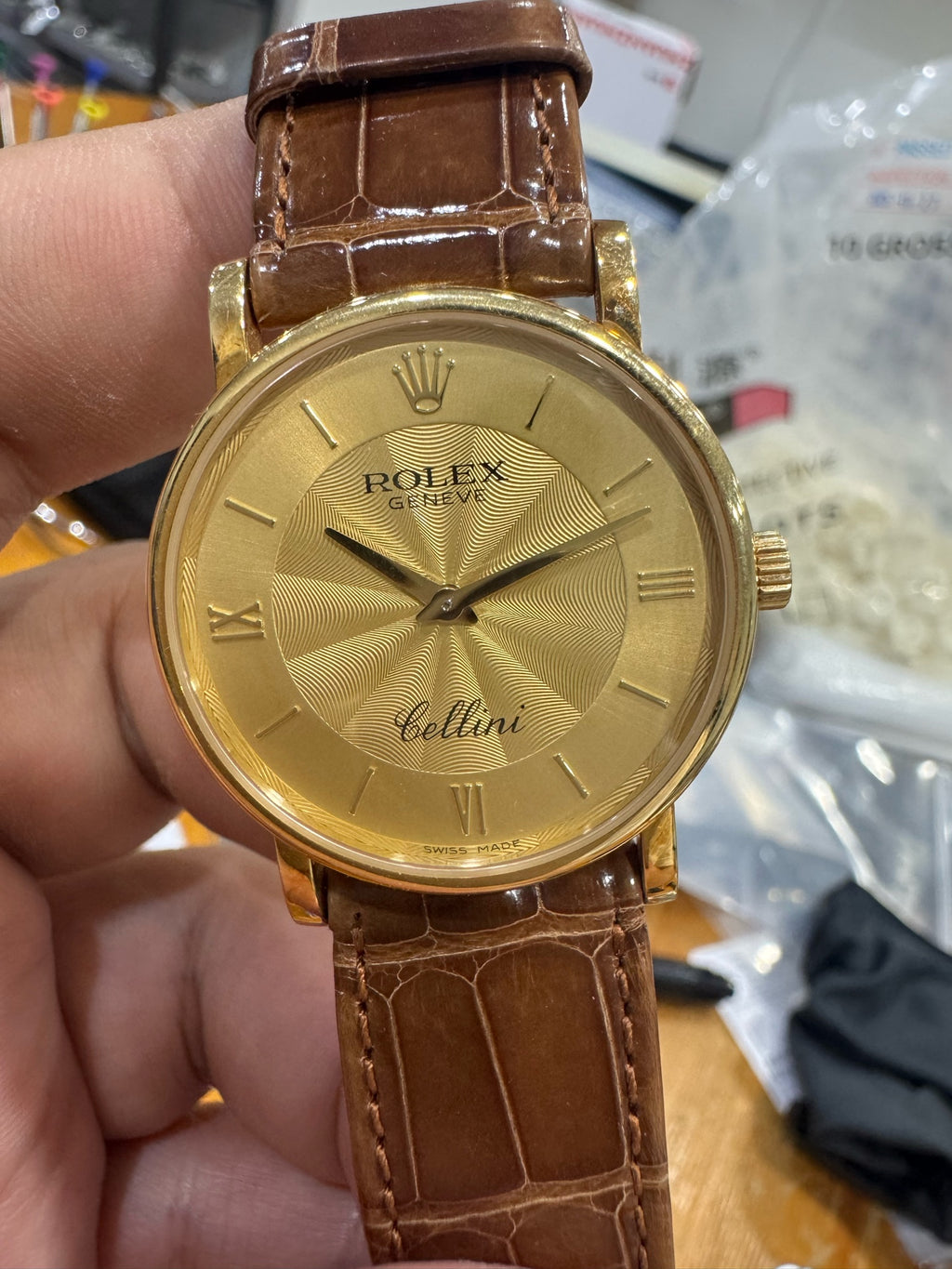 Rolex Gold Manual-wind watch