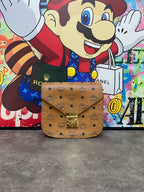 MCM Metal Saddle Bag