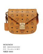 MCM Metal Saddle Bag