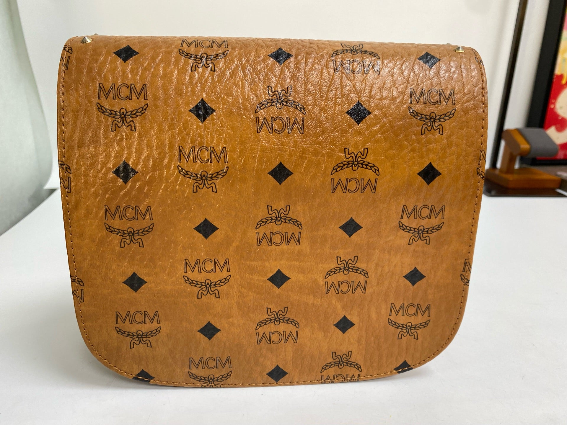 MCM Metal Saddle Bag