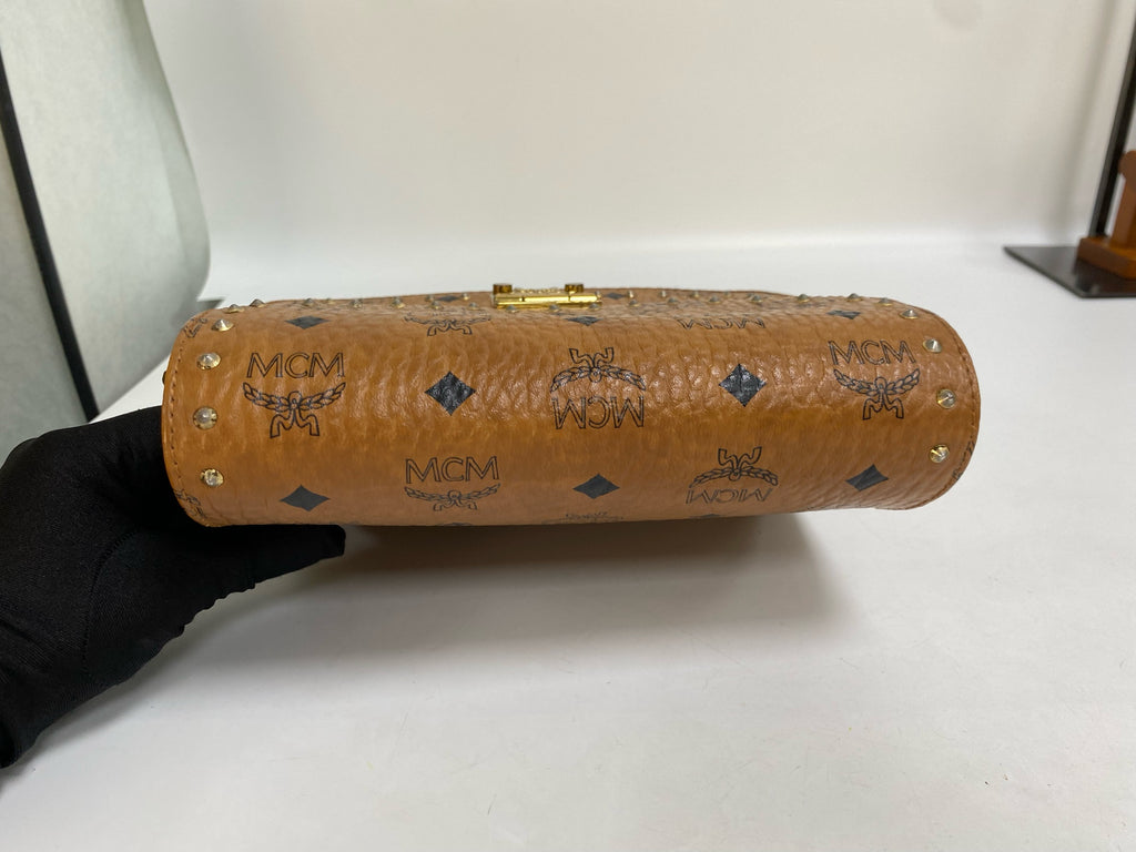 MCM Metal Saddle Bag