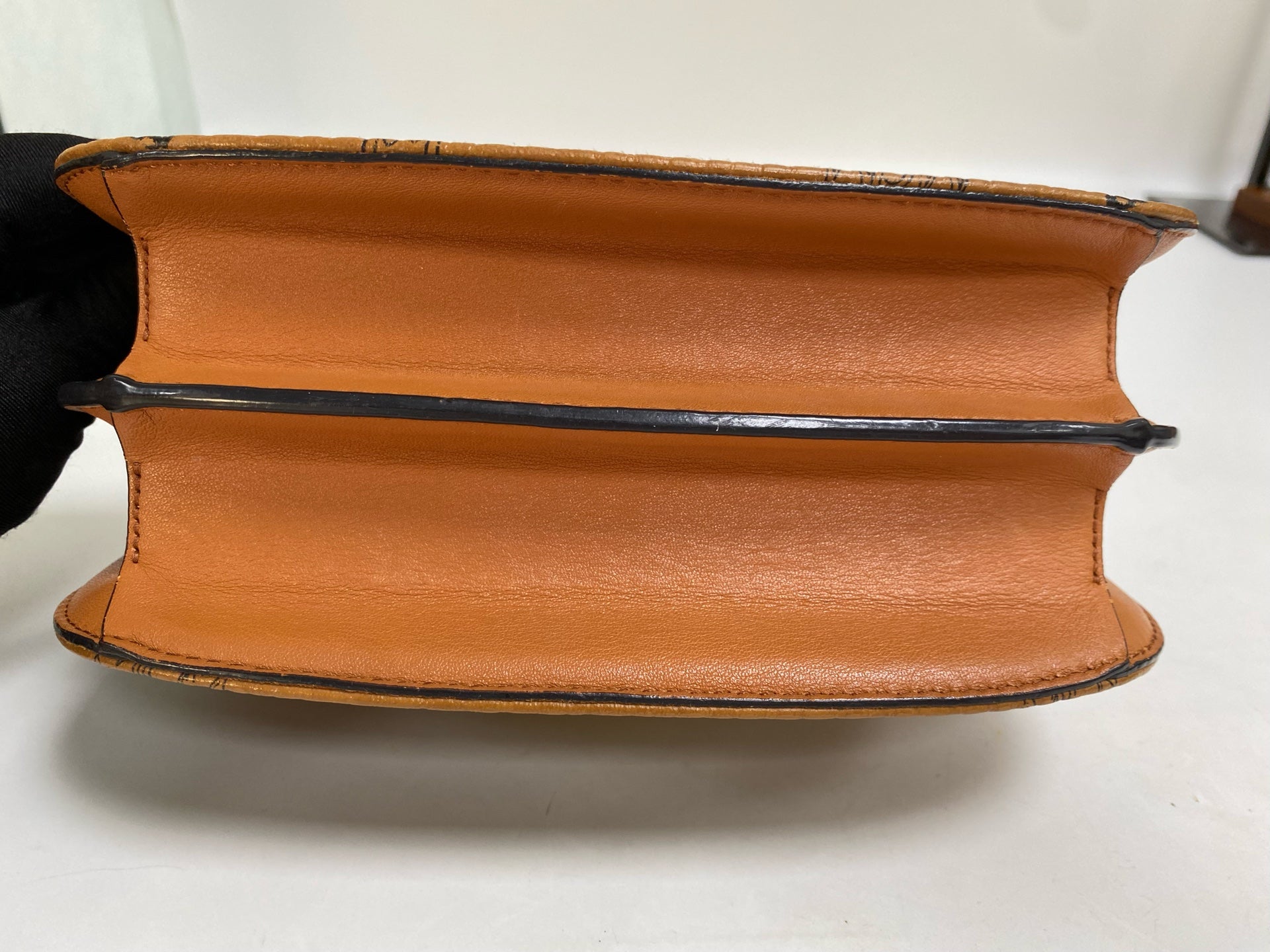 MCM Metal Saddle Bag