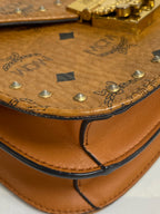 MCM Metal Saddle Bag