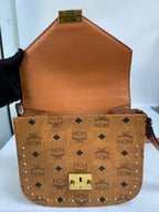 MCM Metal Saddle Bag