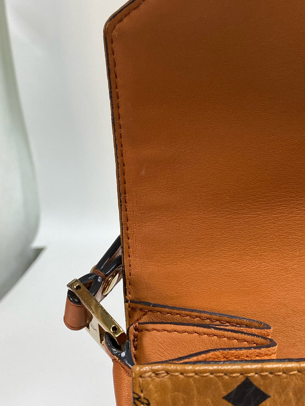 MCM Metal Saddle Bag