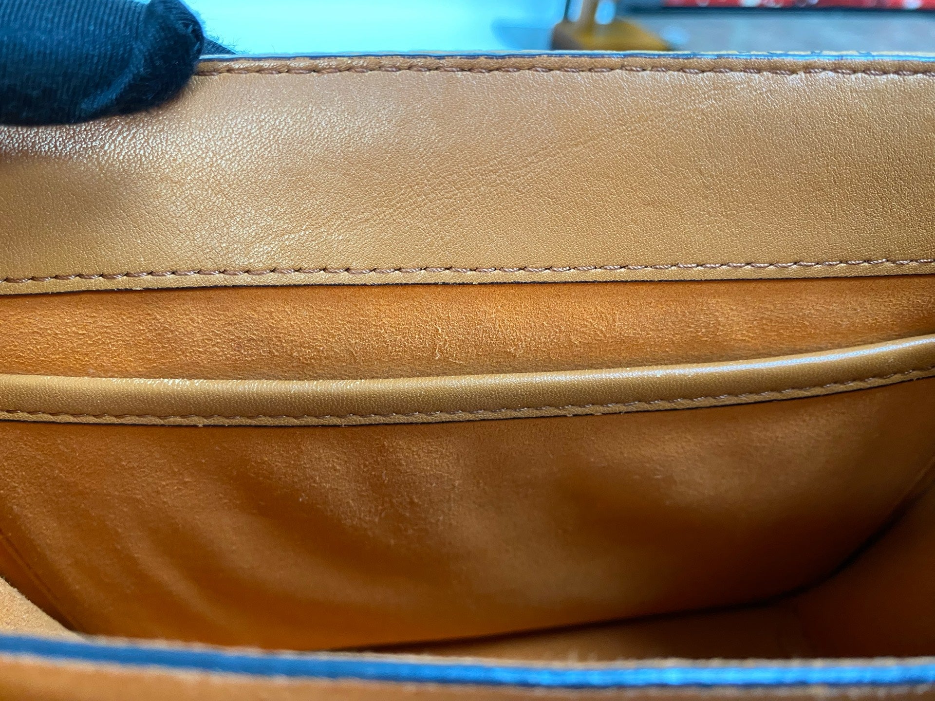 MCM Metal Saddle Bag