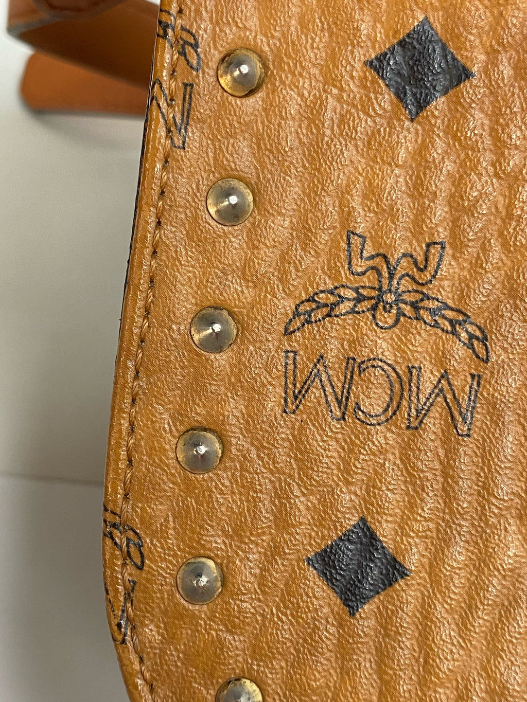 MCM Metal Saddle Bag