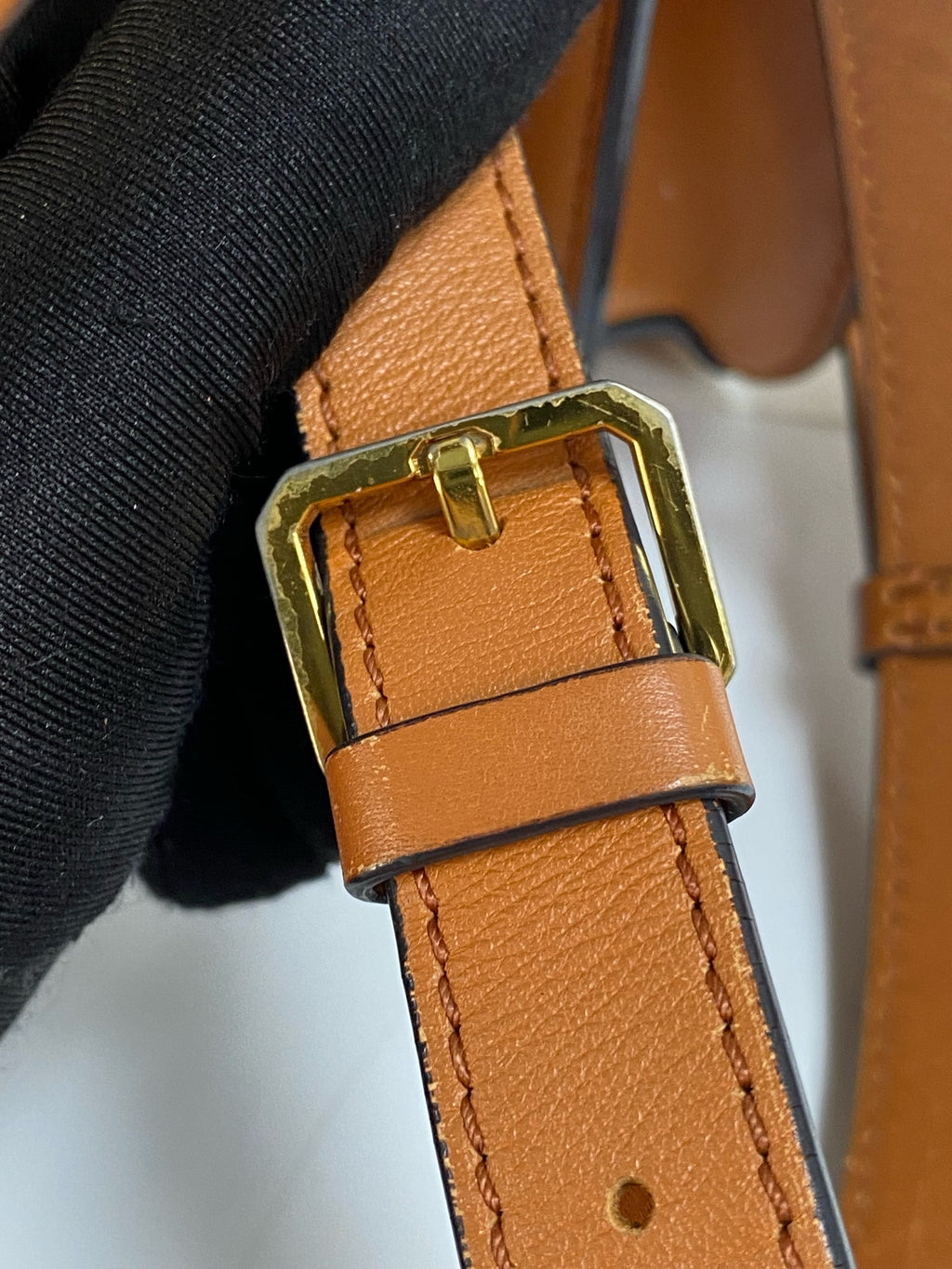 MCM Metal Saddle Bag