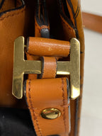MCM Metal Saddle Bag