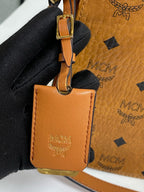 MCM Metal Saddle Bag