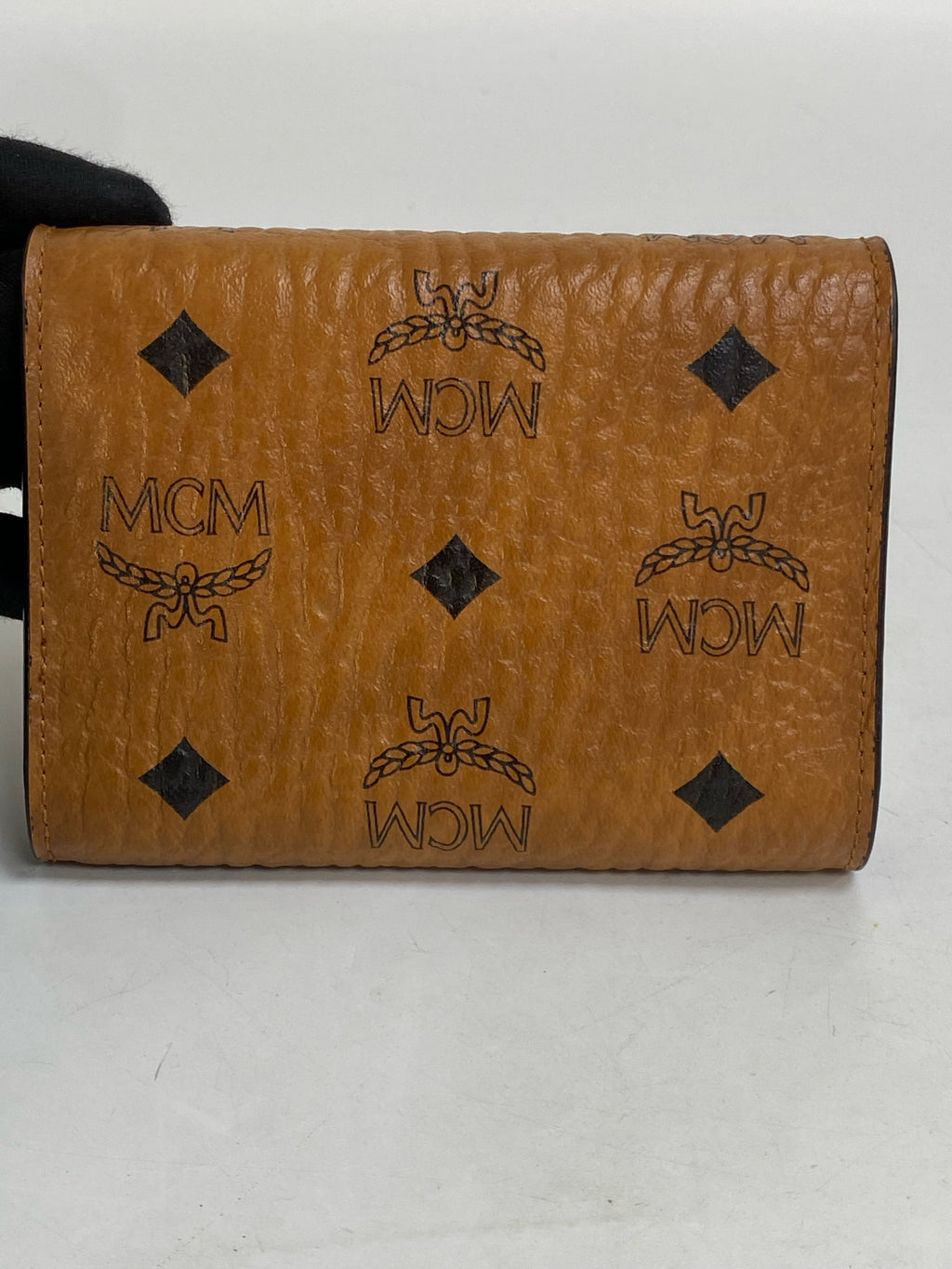 MCM Leather Gold