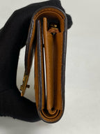 MCM Leather Gold