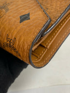 MCM Leather Gold