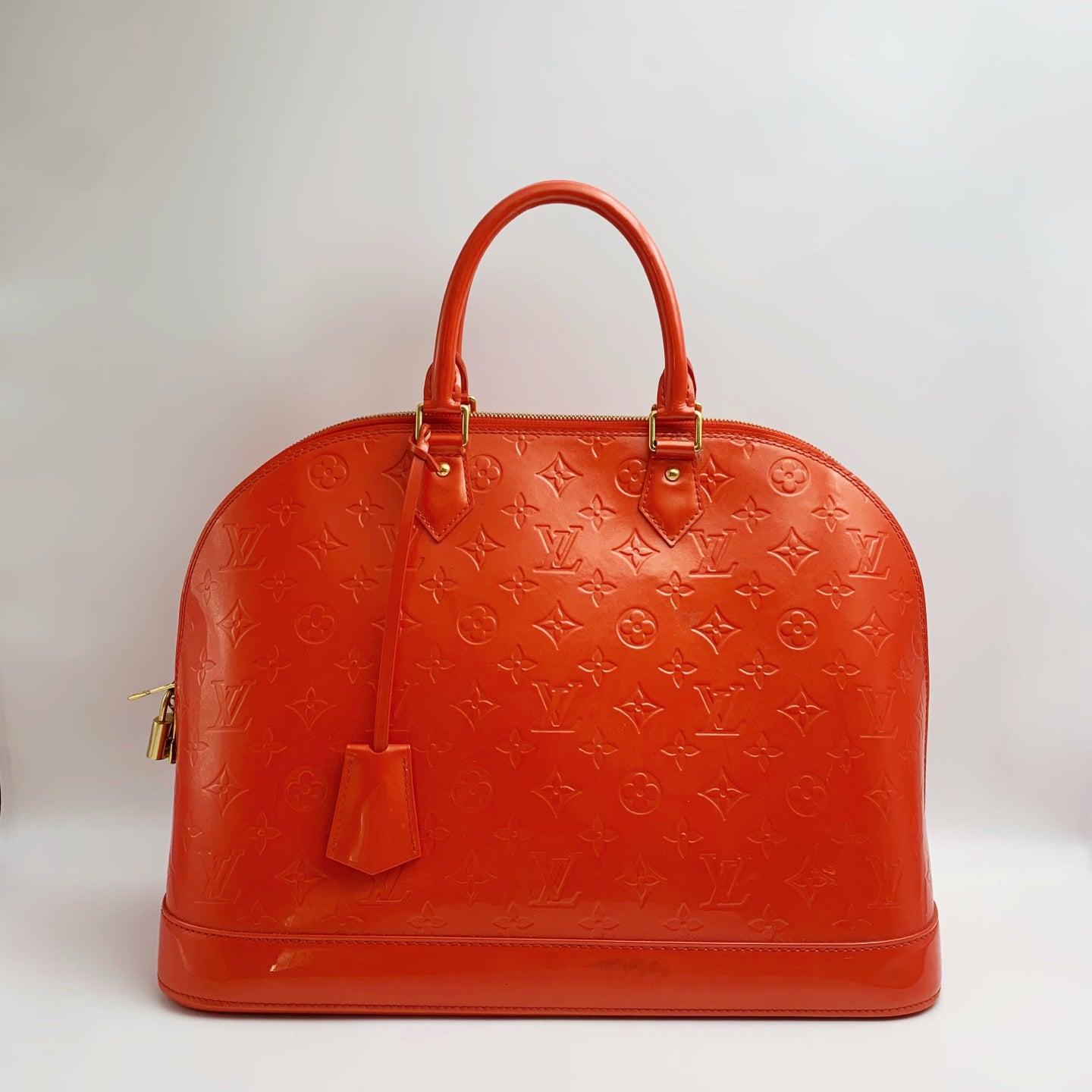 Louis Vuitton Red Satchel