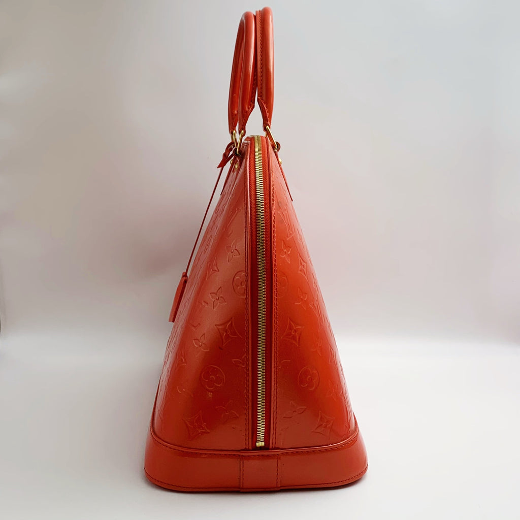 Louis Vuitton Red Satchel