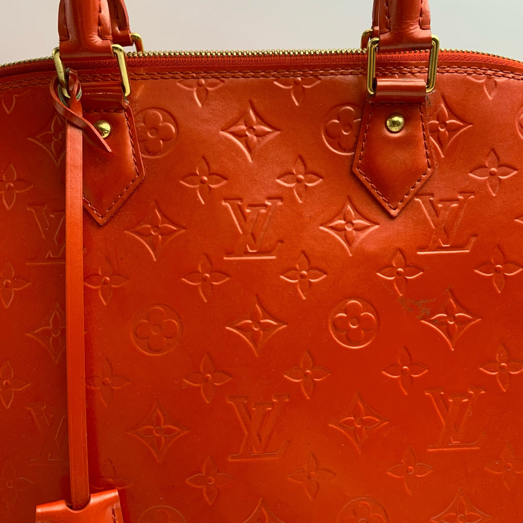 Louis Vuitton Red Satchel