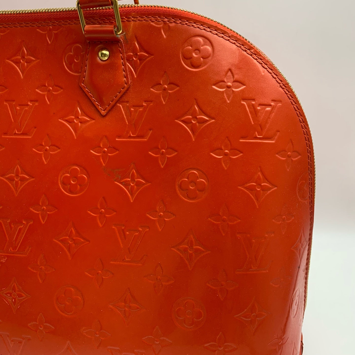 Louis Vuitton Red Satchel