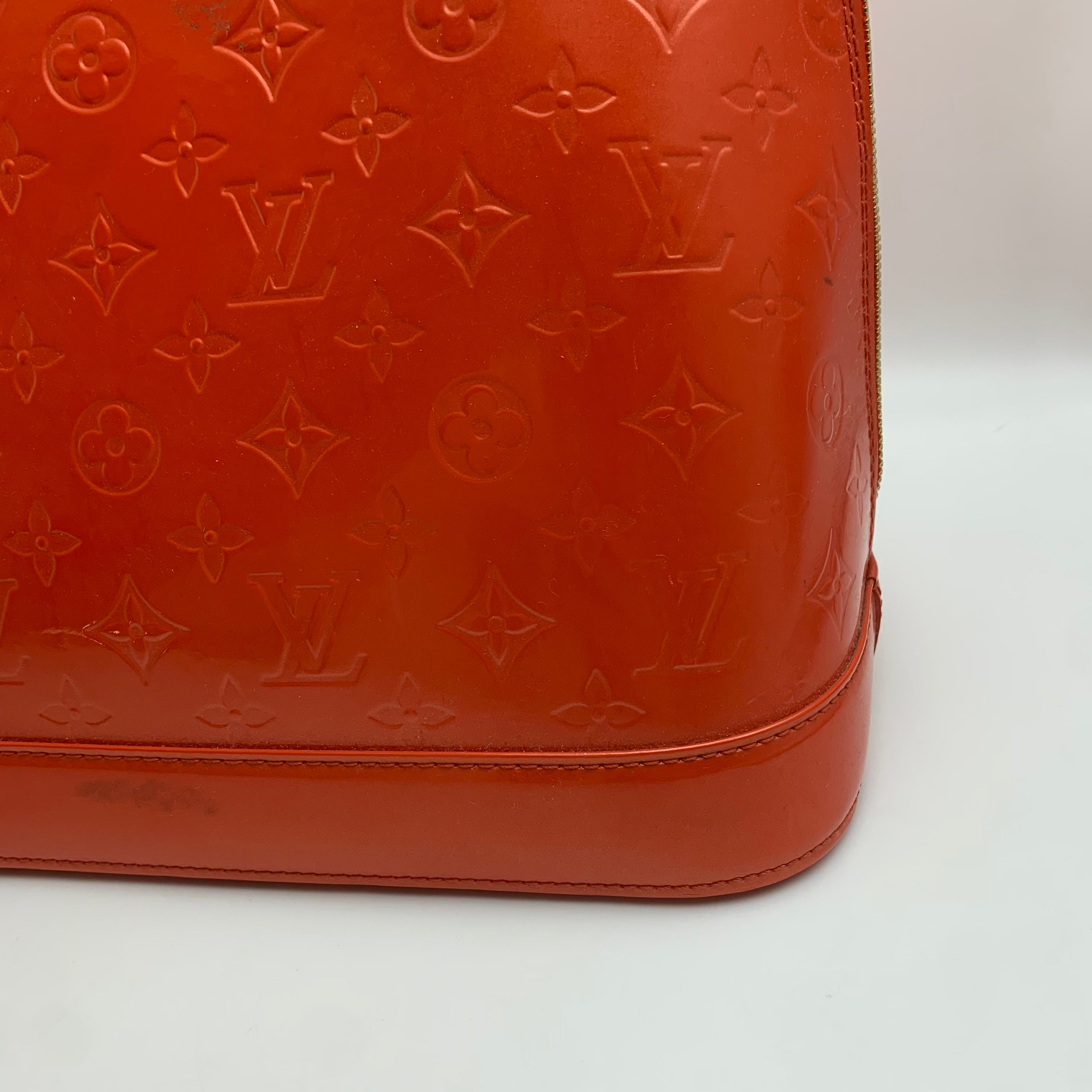 Louis Vuitton Red Satchel