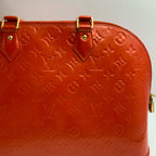 Louis Vuitton Red Satchel