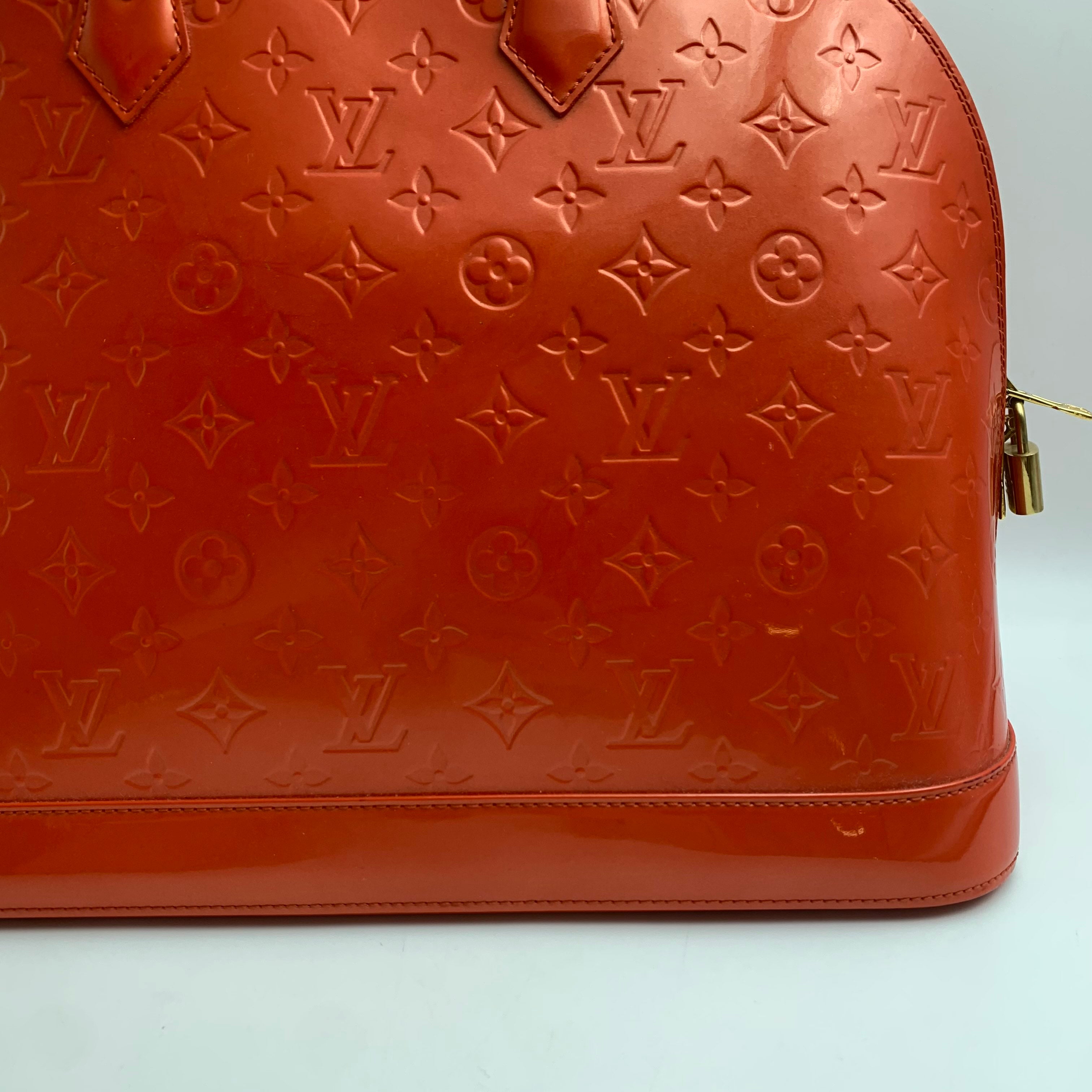 Louis Vuitton Red Satchel