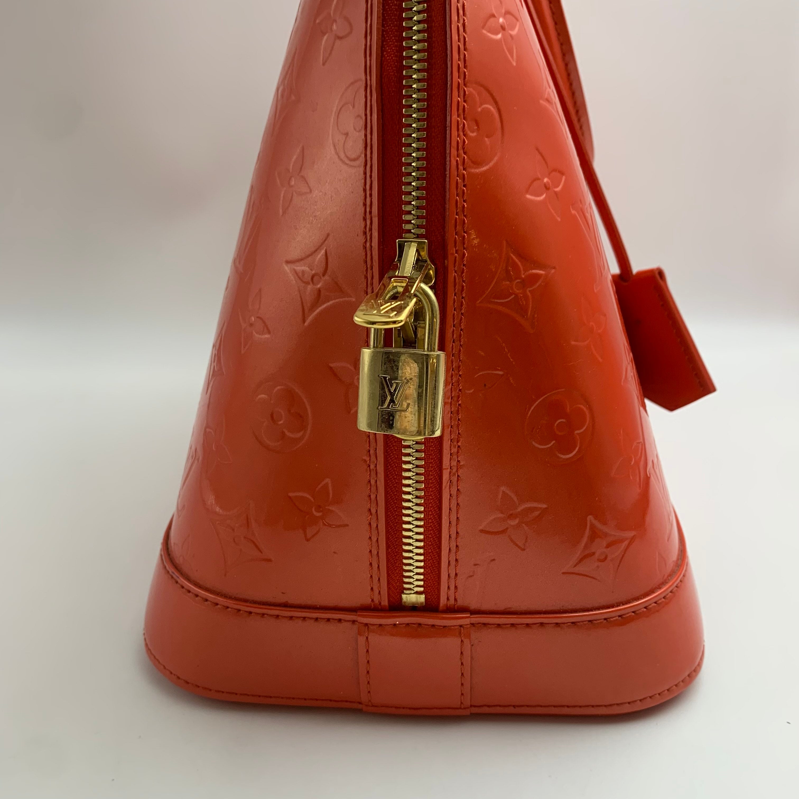 Louis Vuitton Red Satchel
