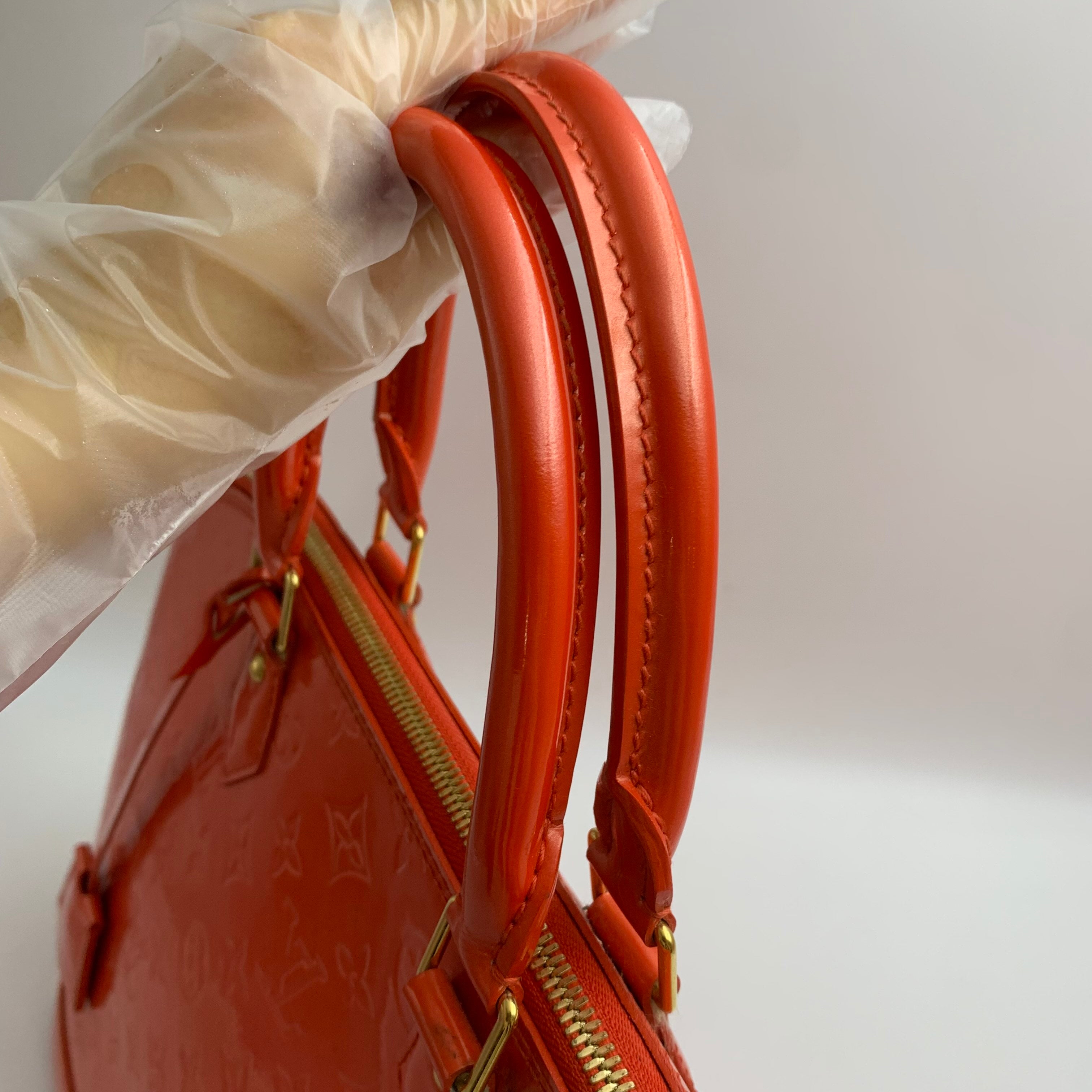 Louis Vuitton Red Satchel