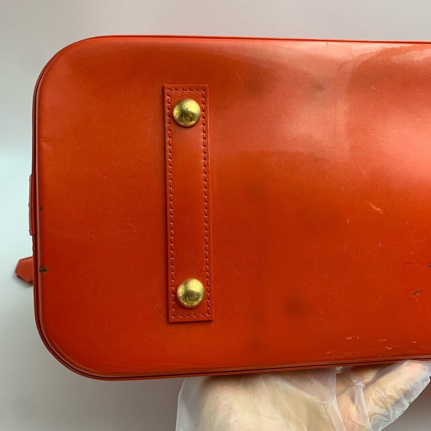 Louis Vuitton Red Satchel