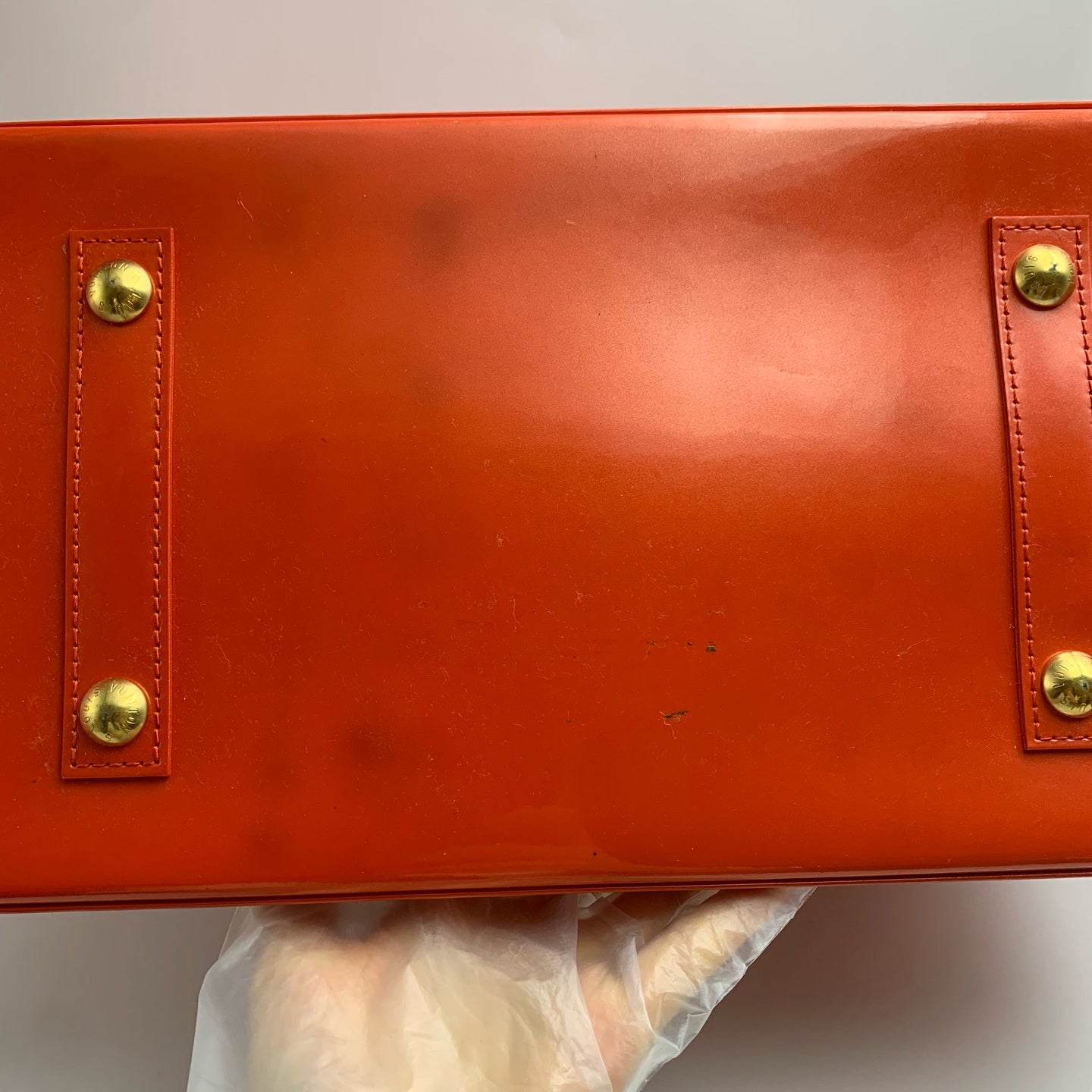 Louis Vuitton Red Satchel