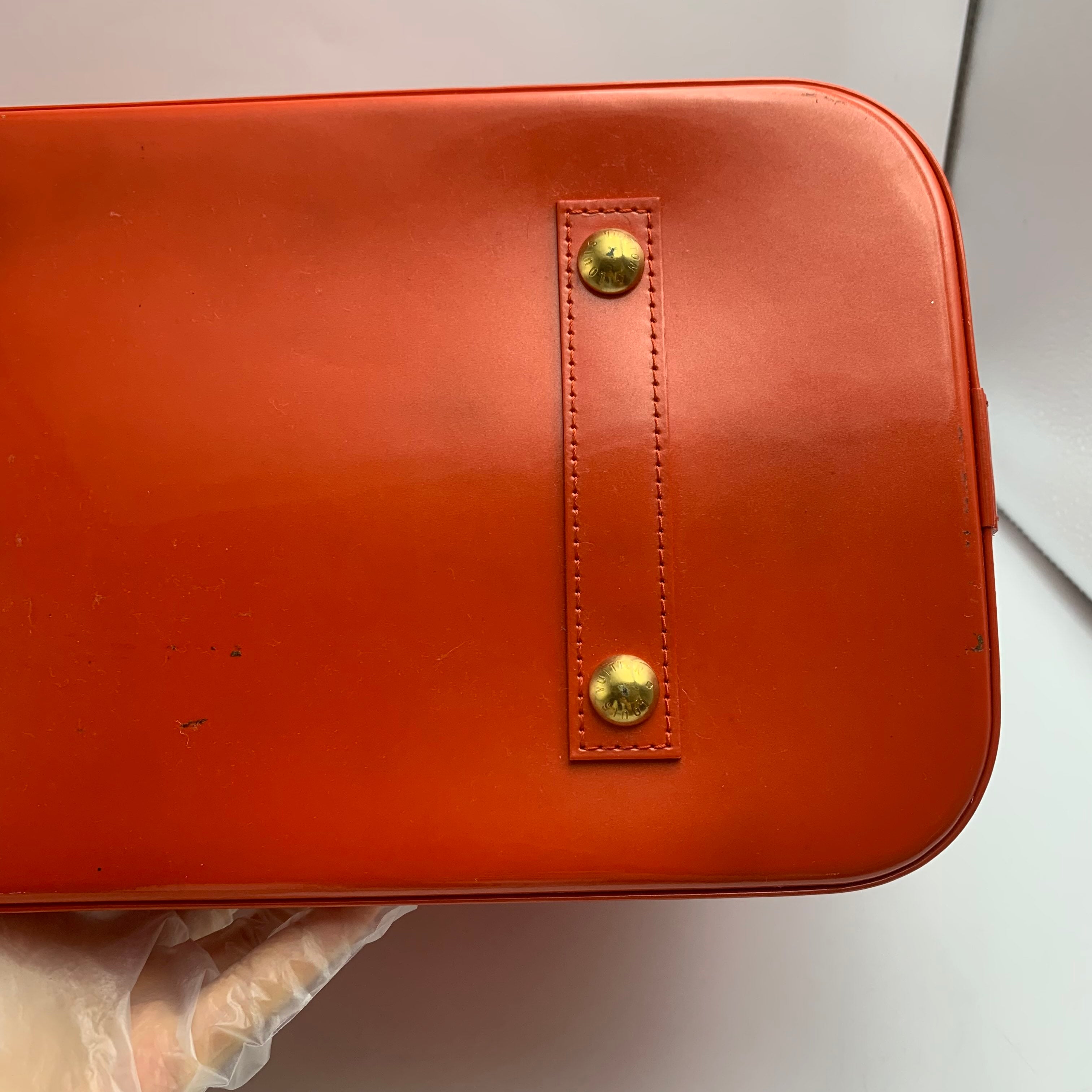Louis Vuitton Red Satchel