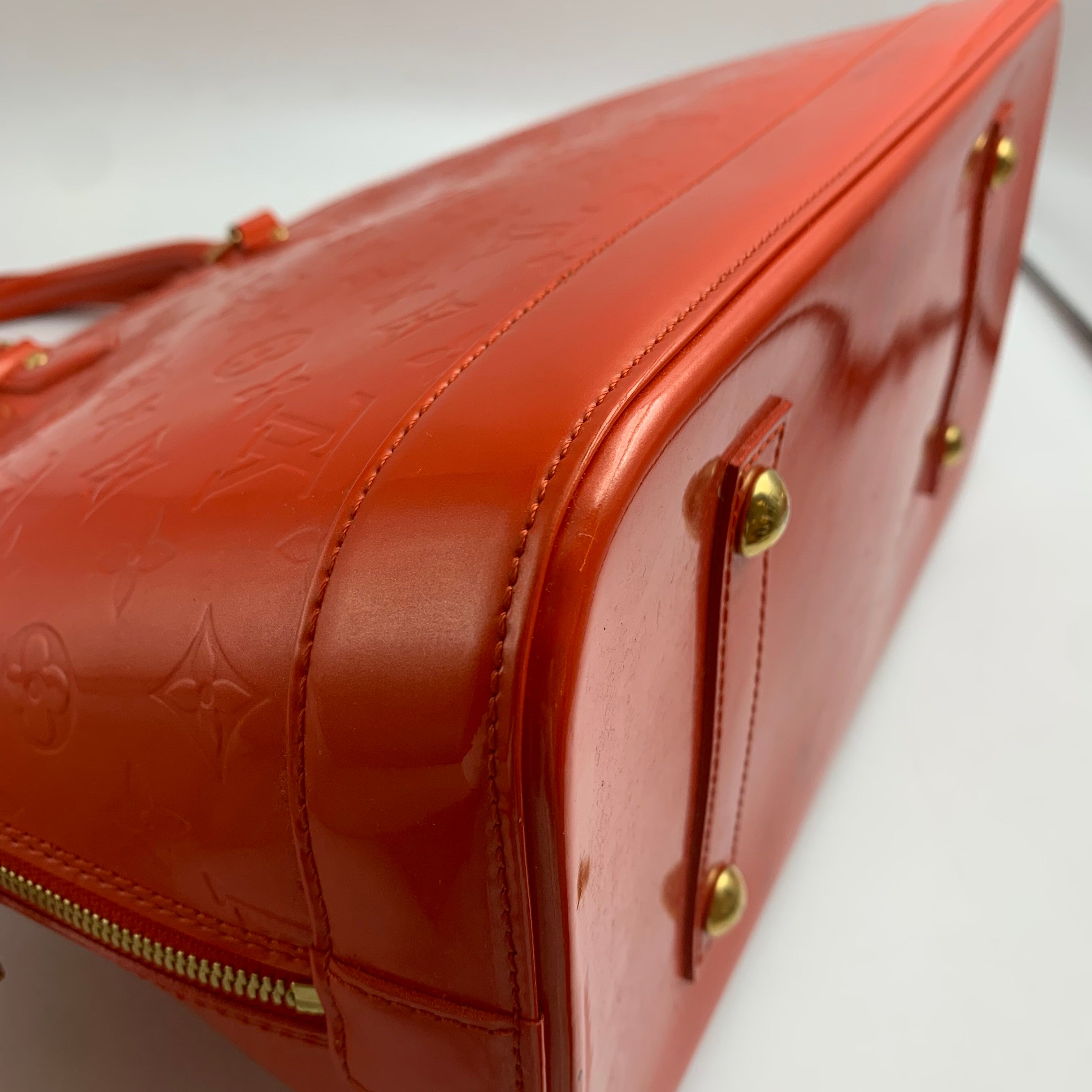 Louis Vuitton Red Satchel