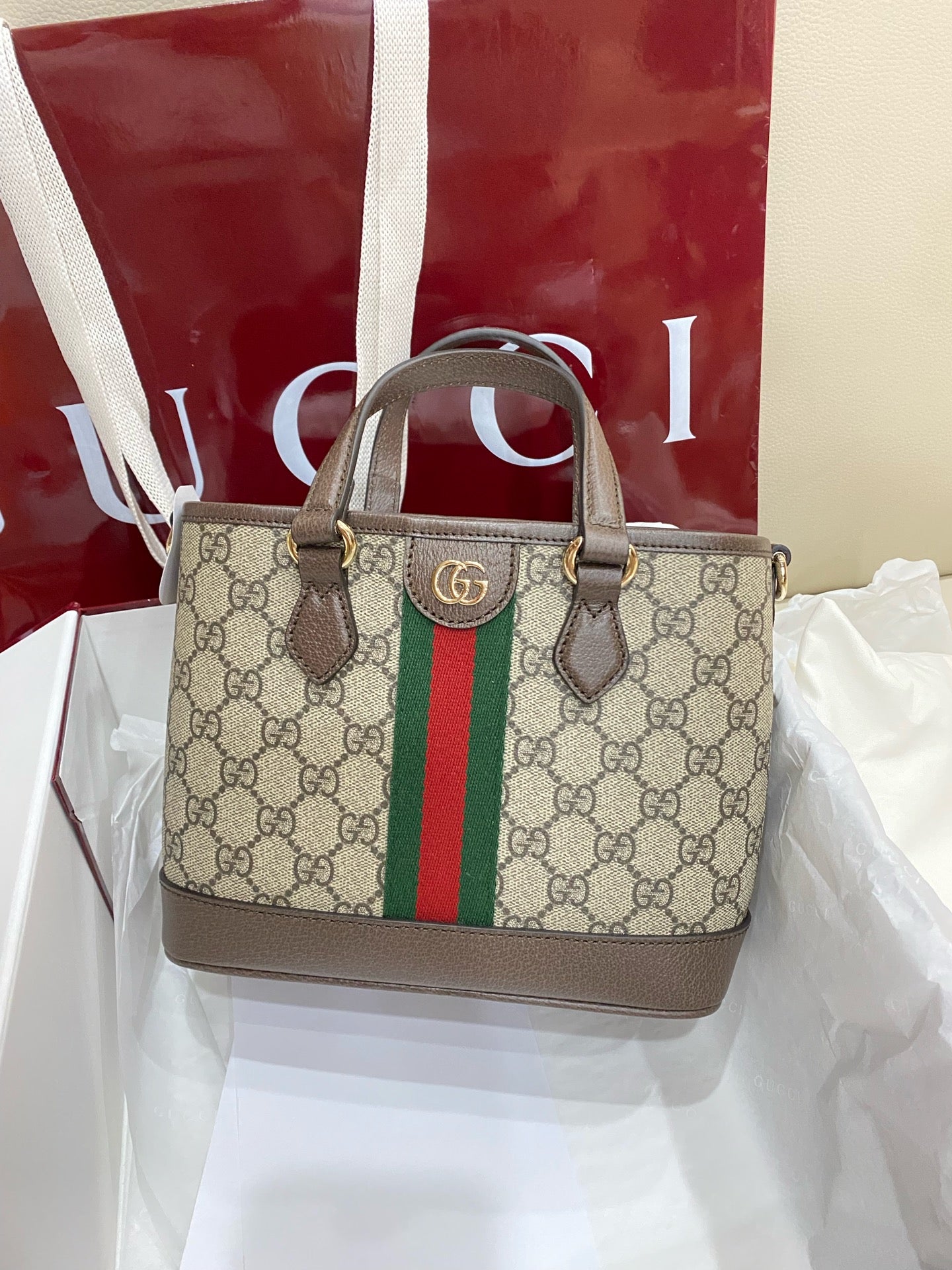 Gucci Ophidia Collection Small Tote Bag Tote 836848FAE0J9867