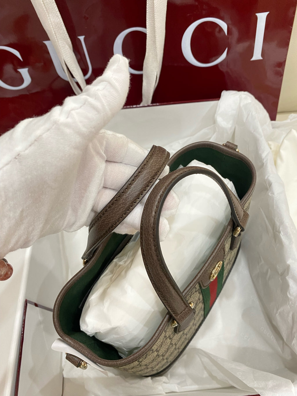 Gucci Ophidia Collection Small Tote Bag Tote 836848FAE0J9867