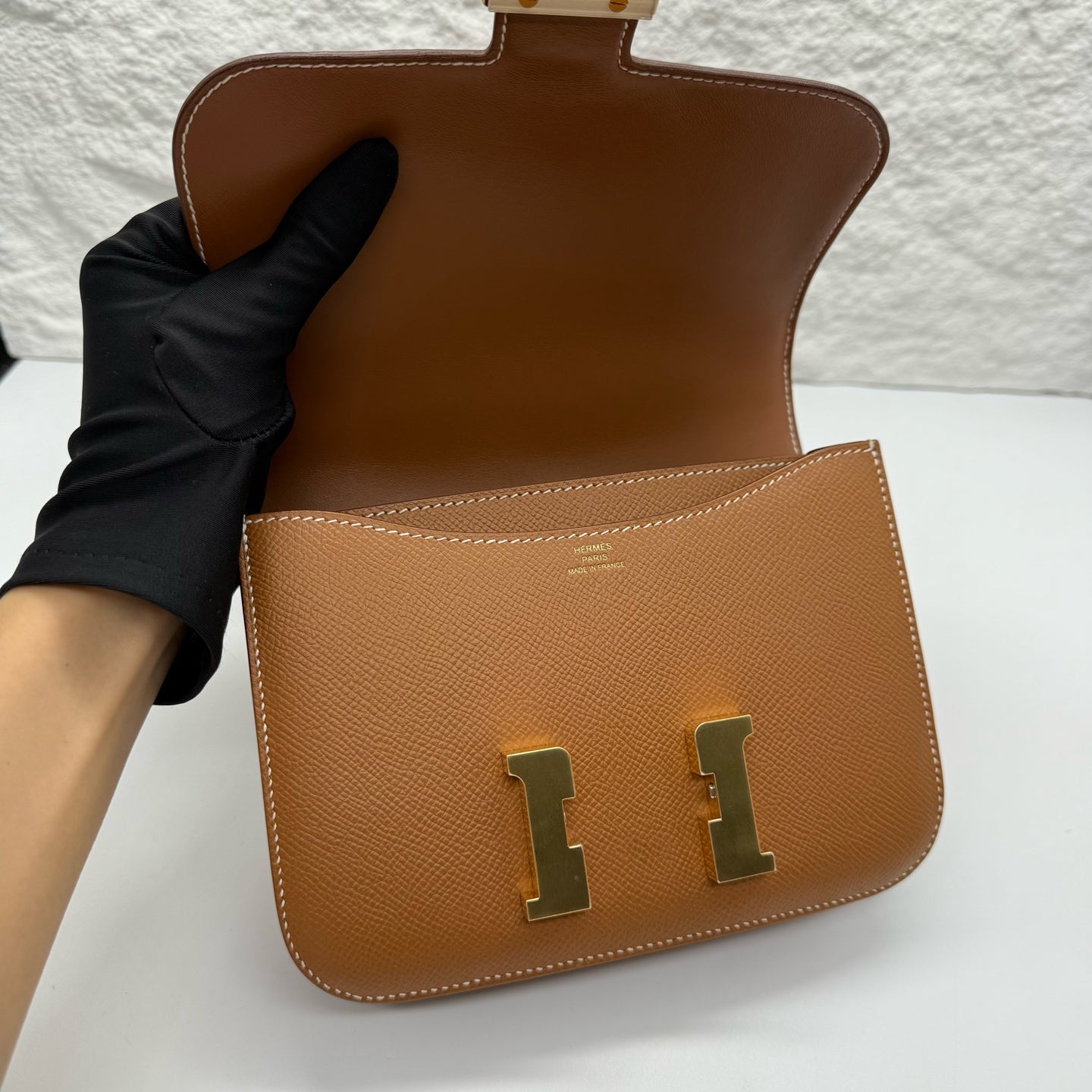 Hermes Brown Crossbody