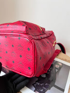 MCM Red Backpack