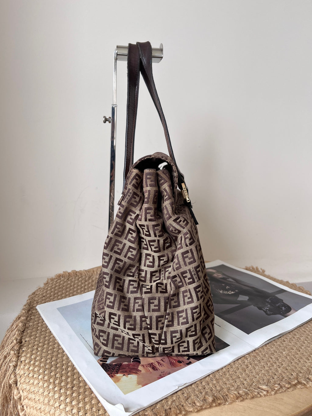 Fendi Canvas Tote