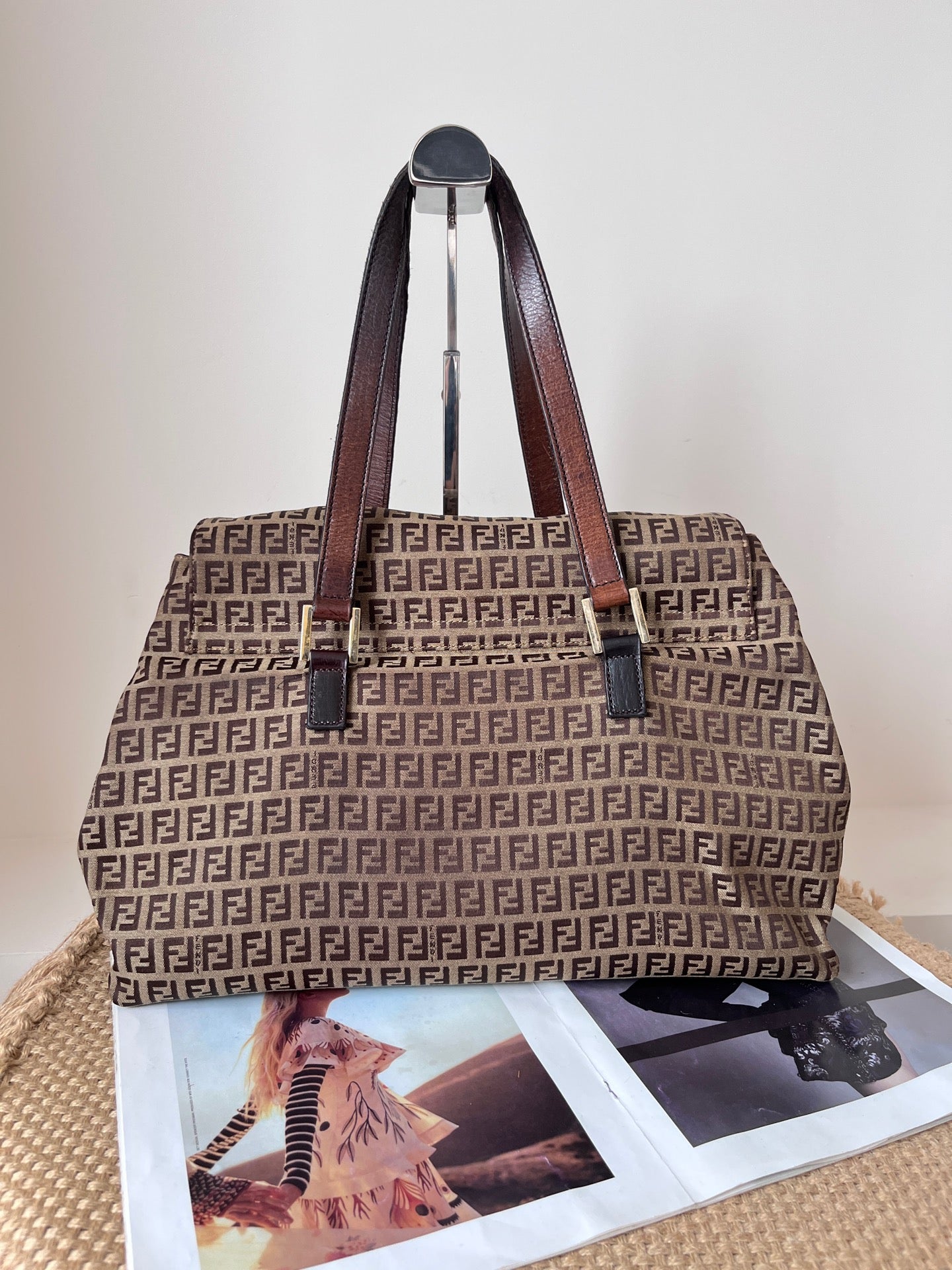 Fendi Canvas Tote