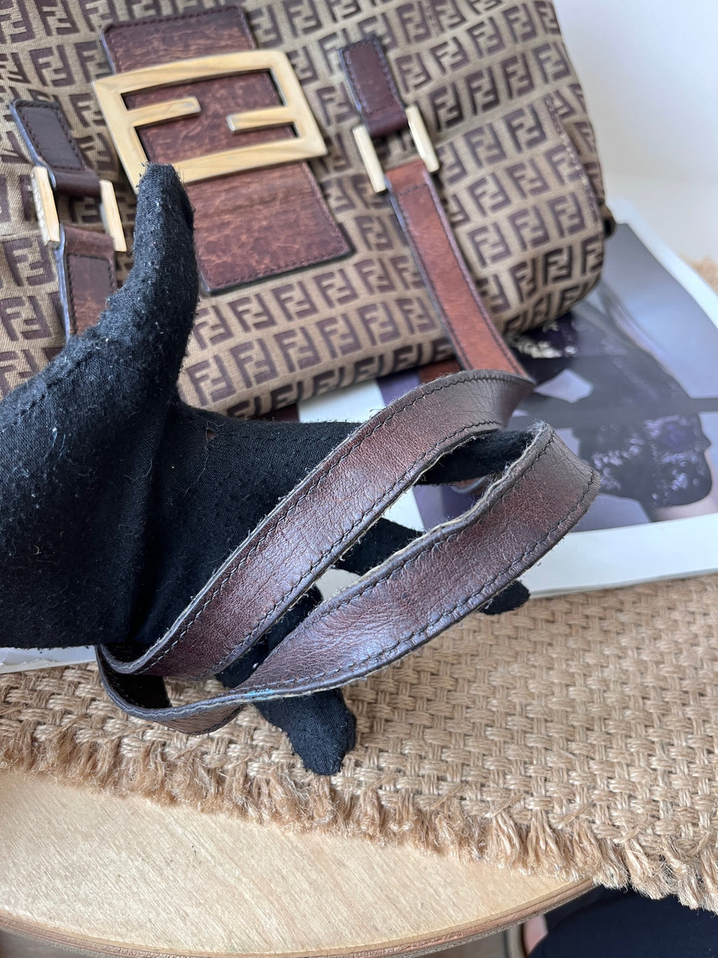 Fendi Canvas Tote