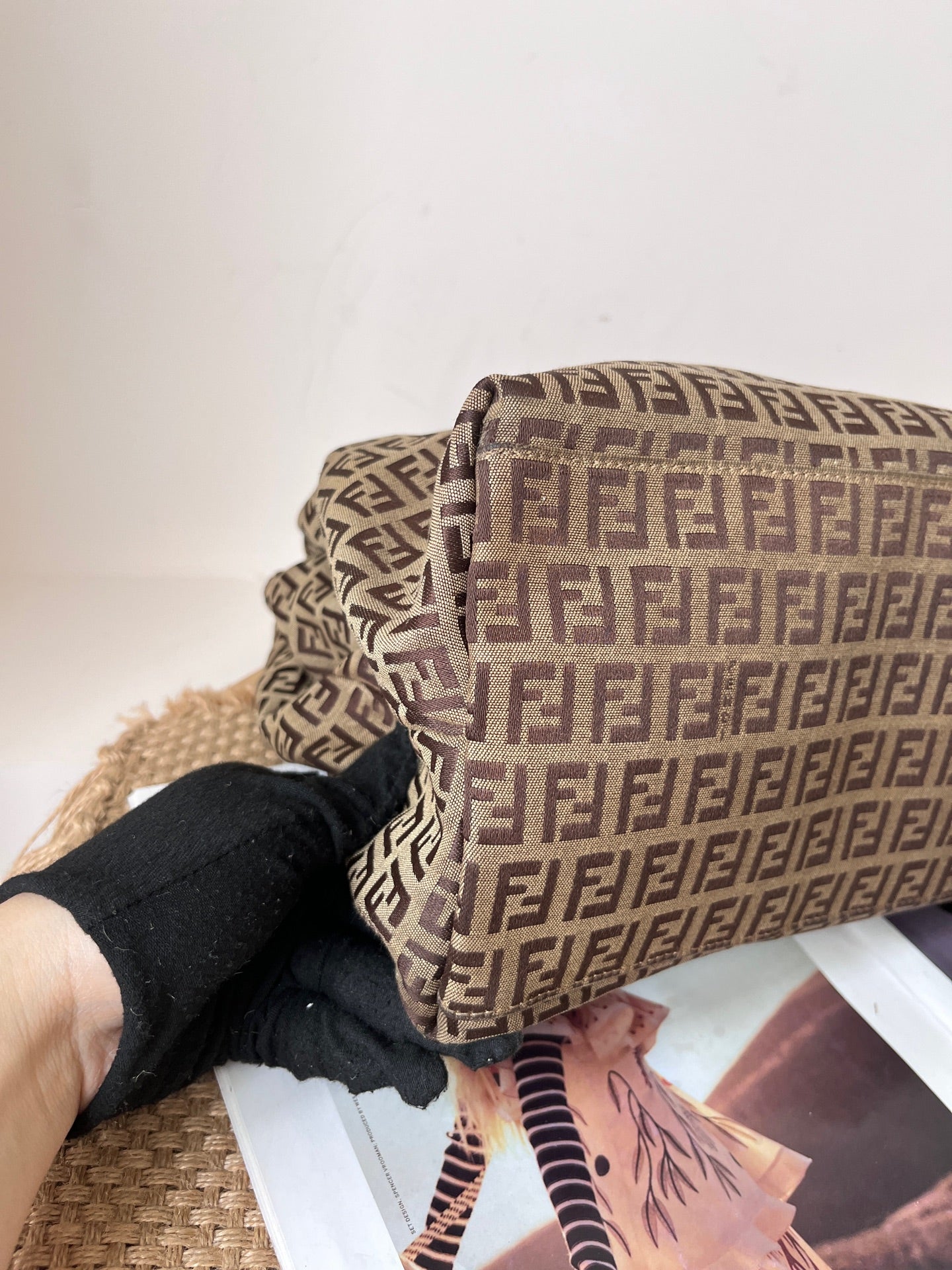 Fendi Canvas Tote